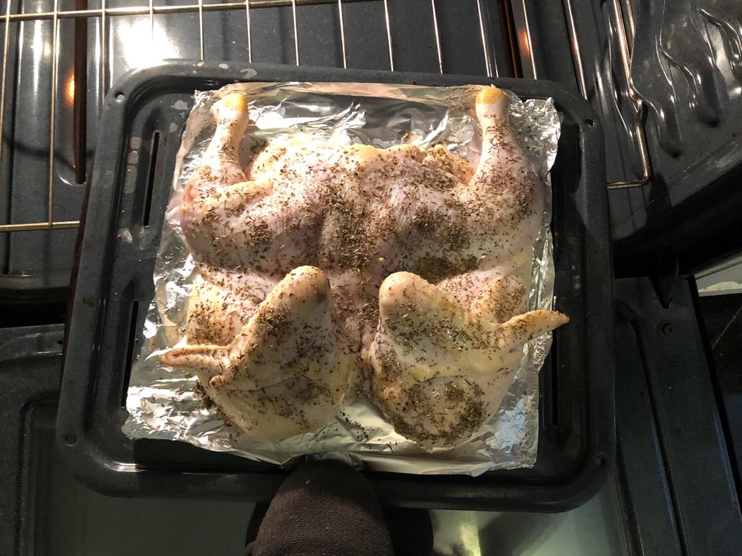 田螺姑娘超级简单不用腌制脆皮烤鸡