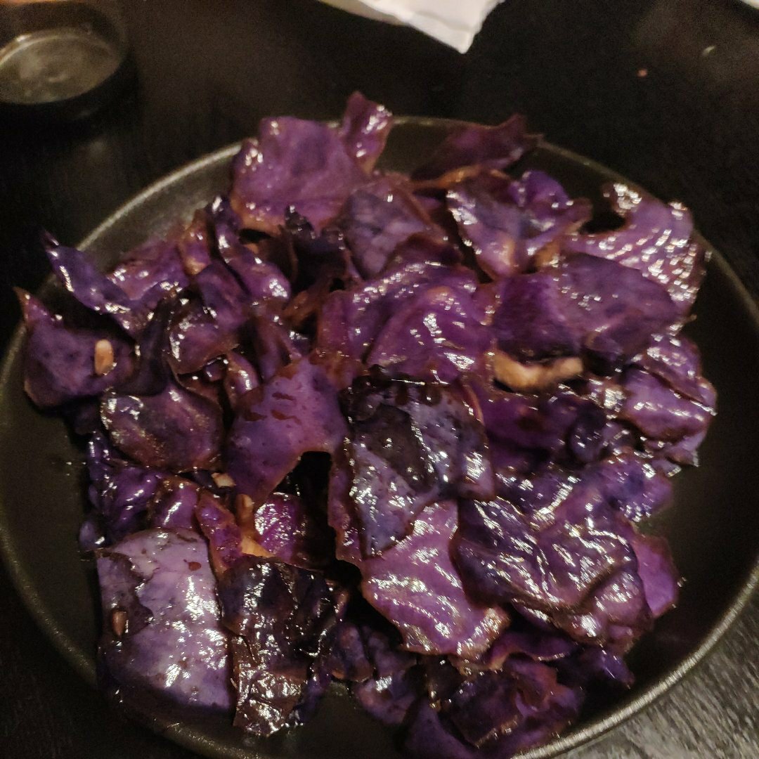 蚝油紫甘蓝