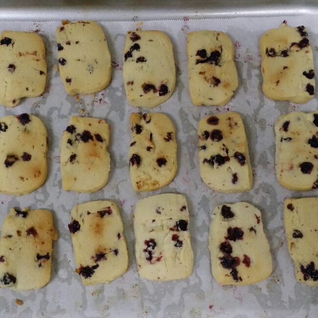 蓝莓饼干