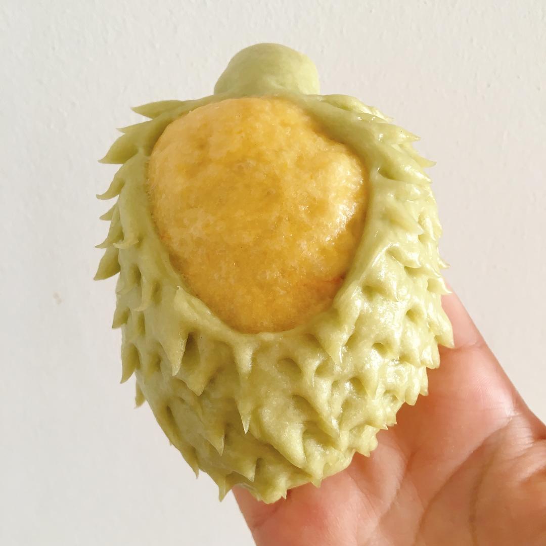 榴莲豆沙包的做法