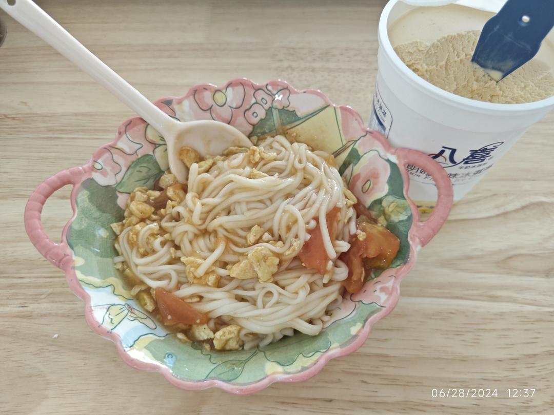 西红柿鸡蛋鸡蛋打卤面