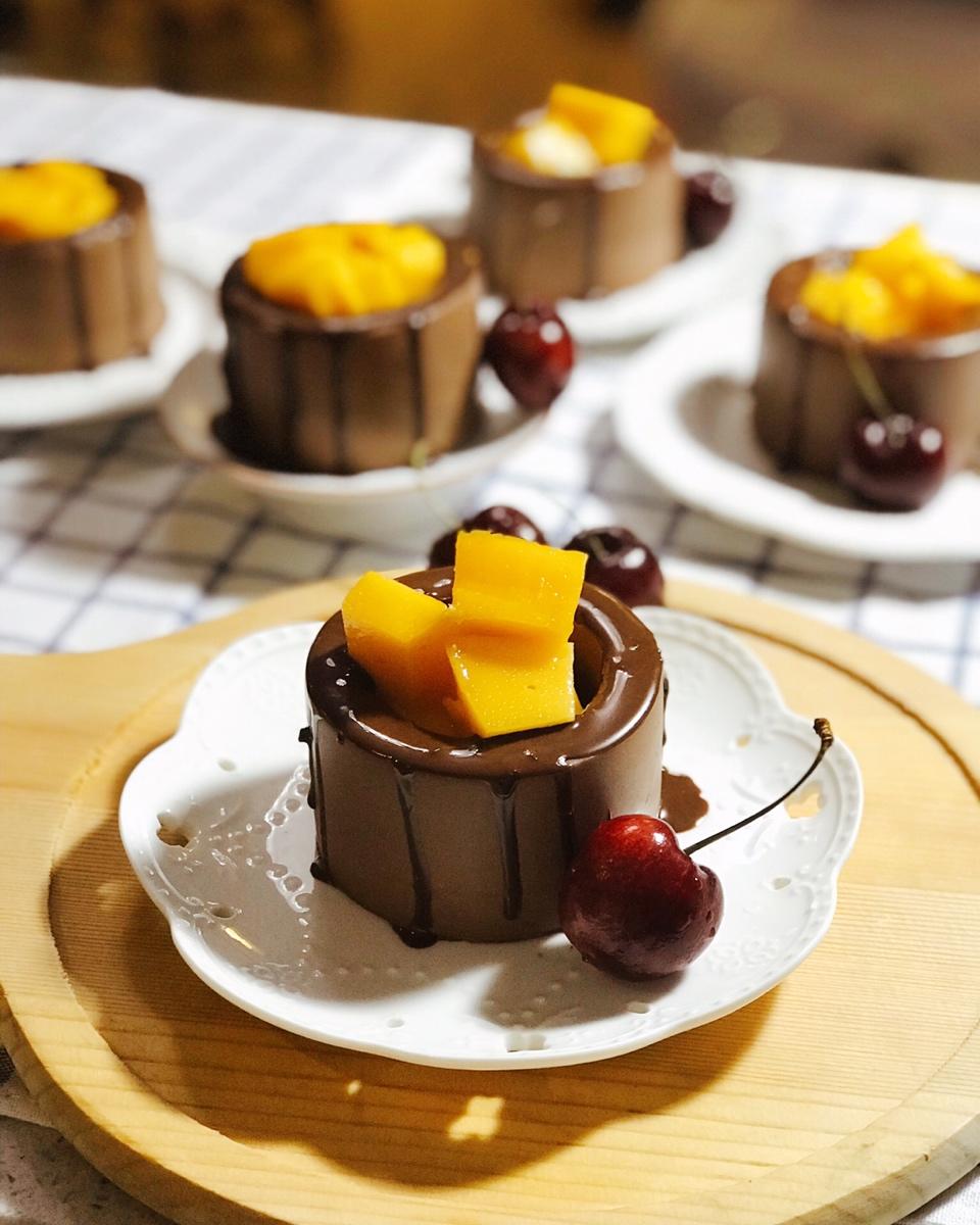 黑白巧克力慕斯蛋糕