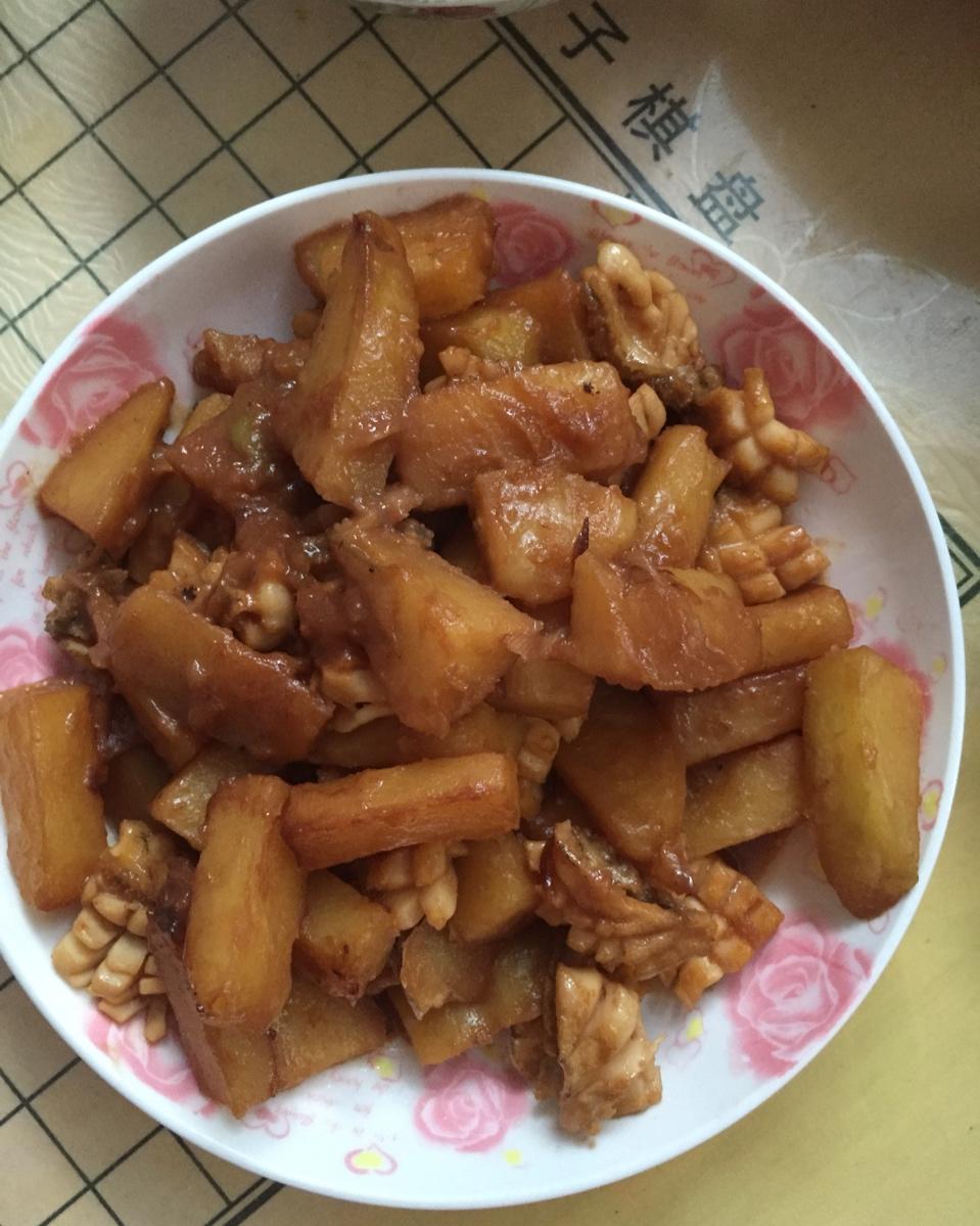 小鲍鱼炖土豆