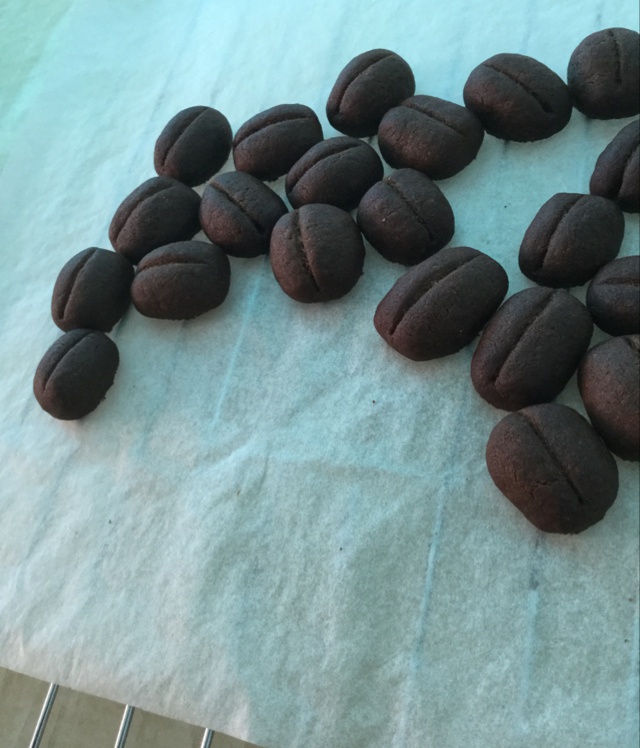 咖啡豆豆饼干
