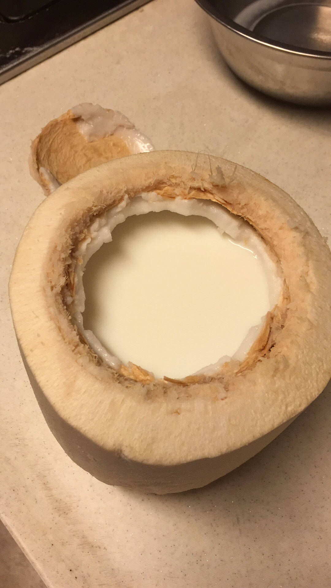 超级嫩滑的原只椰子冻的做法