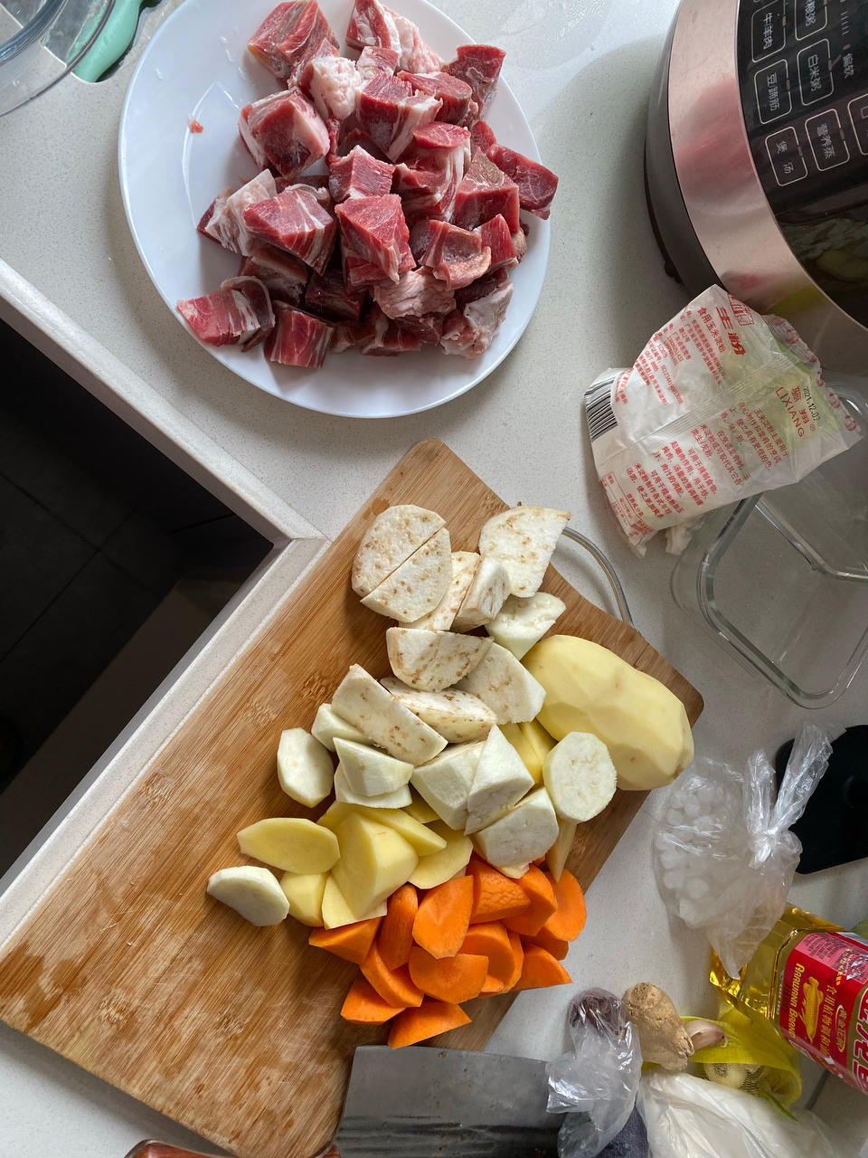 焖羊肉（高压锅版）