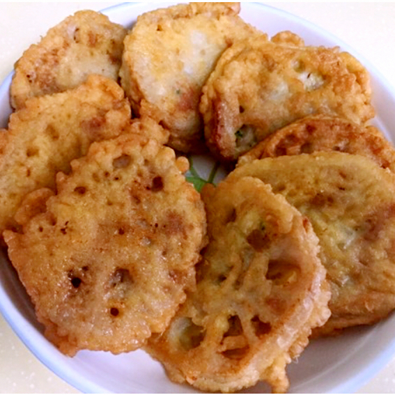 恺馨做的香煎藕夹