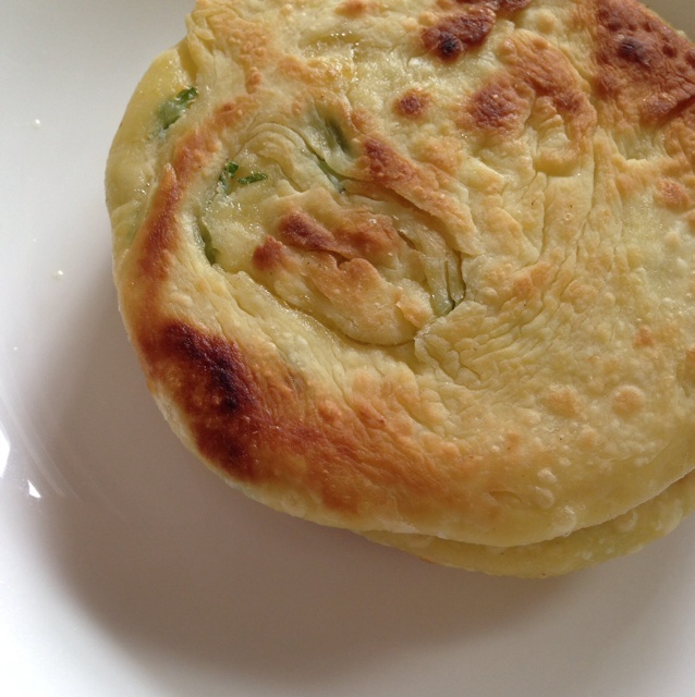 自制葱油饼