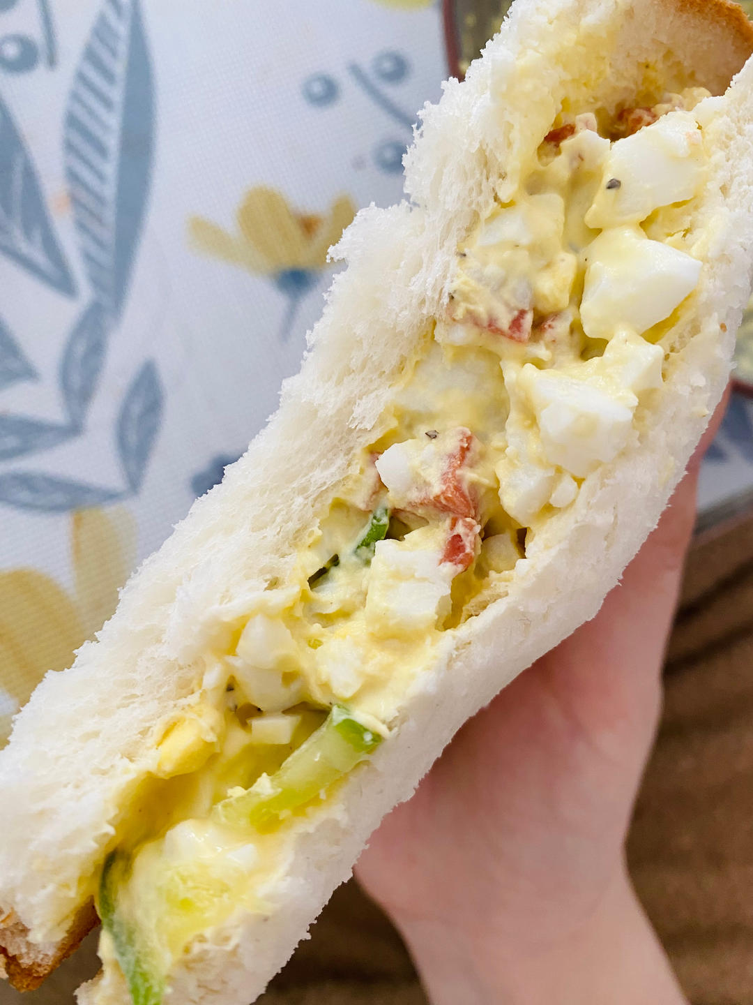 鸡蛋沙拉，超好吃，百搭的鸡蛋沙拉，egg salad