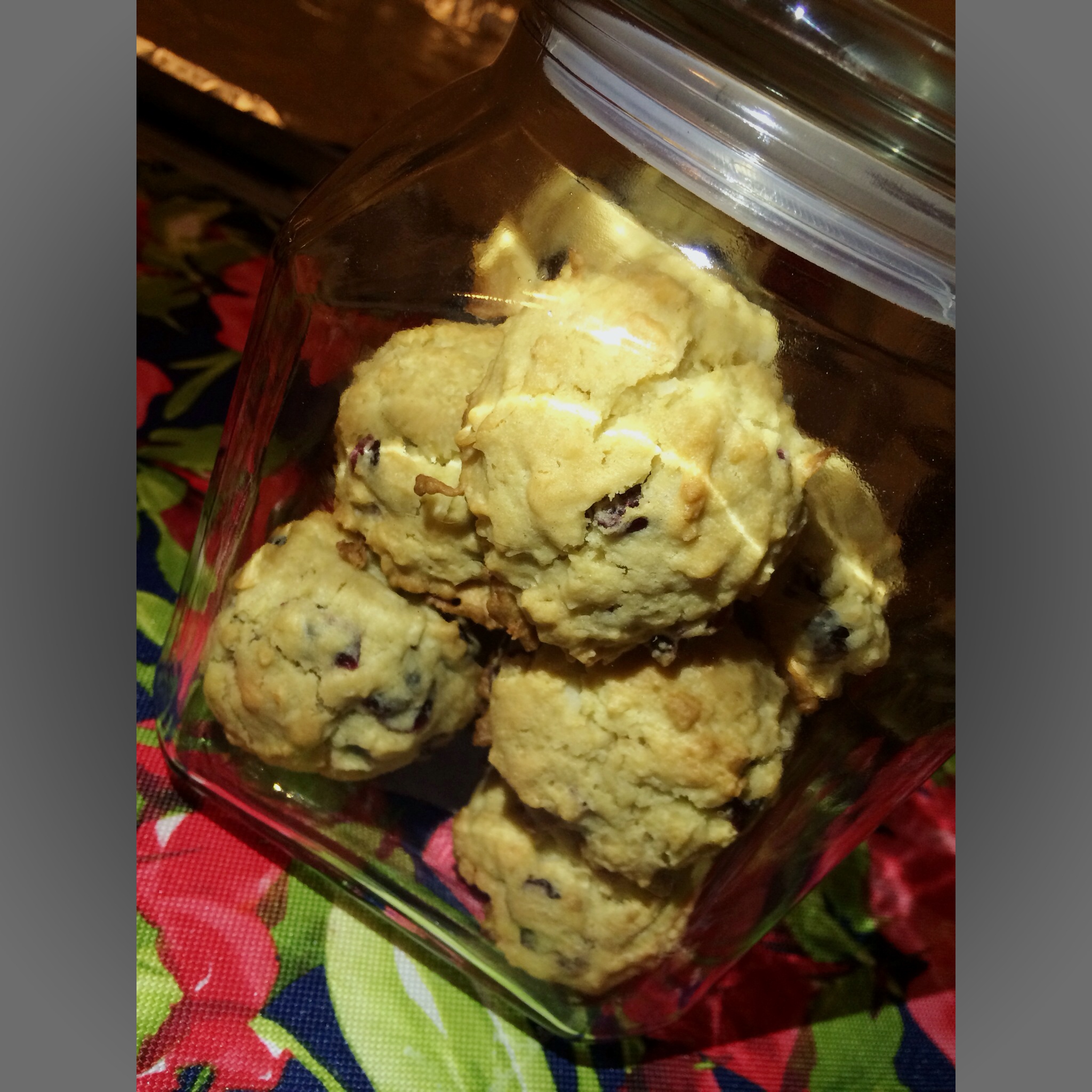 蔓越莓椰子曲奇 Cranberry & Coconut Cookies