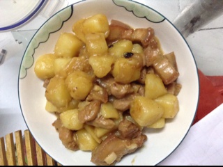 土豆烧肉