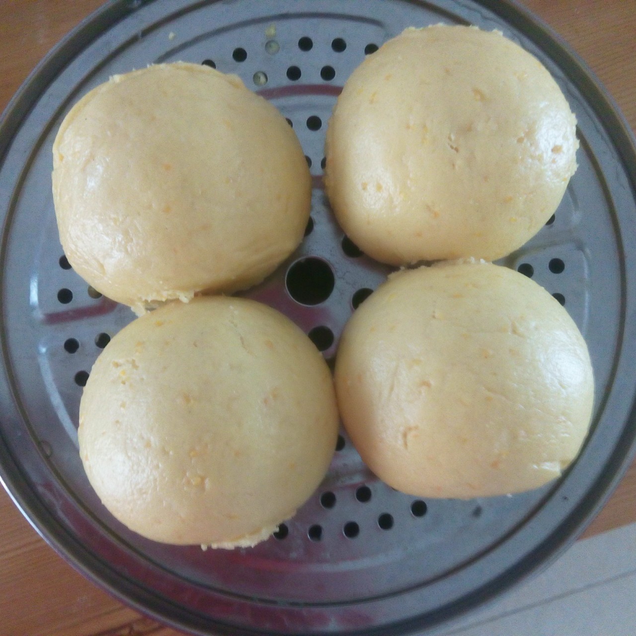 蜂蜜玉米面馒头