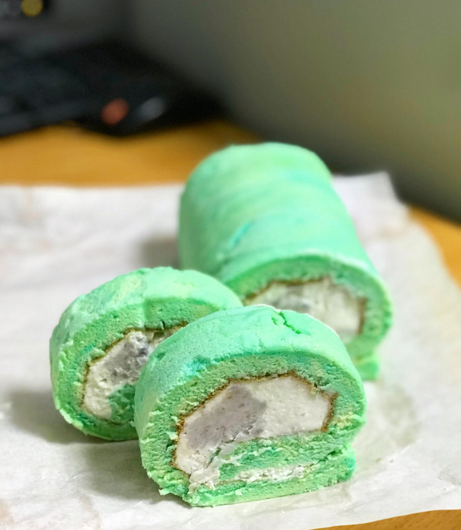 香芋牛奶蛋糕卷