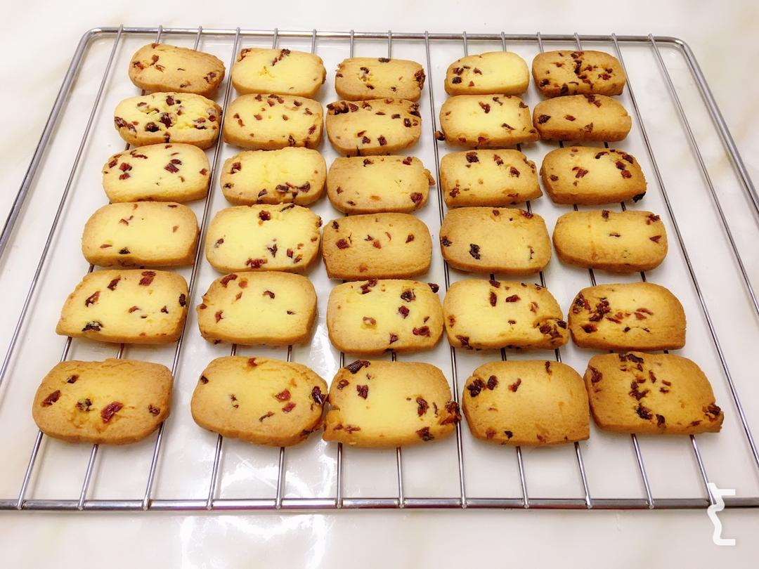 低糖少油版蔓越莓饼干