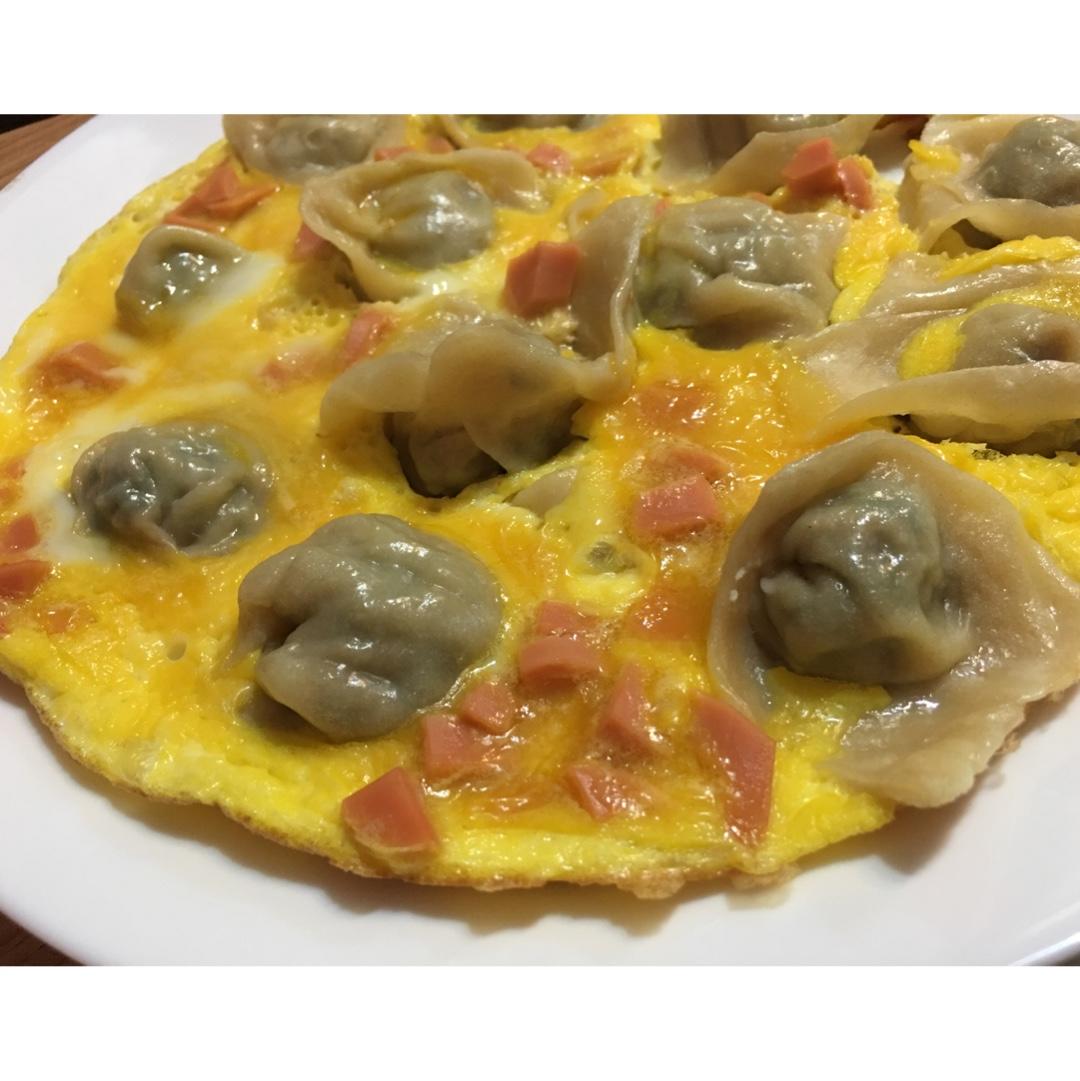 抱蛋煎馄饨