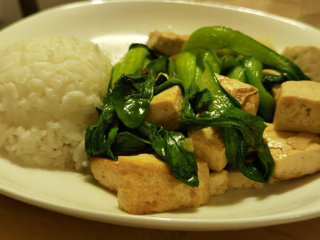 青菜豆腐