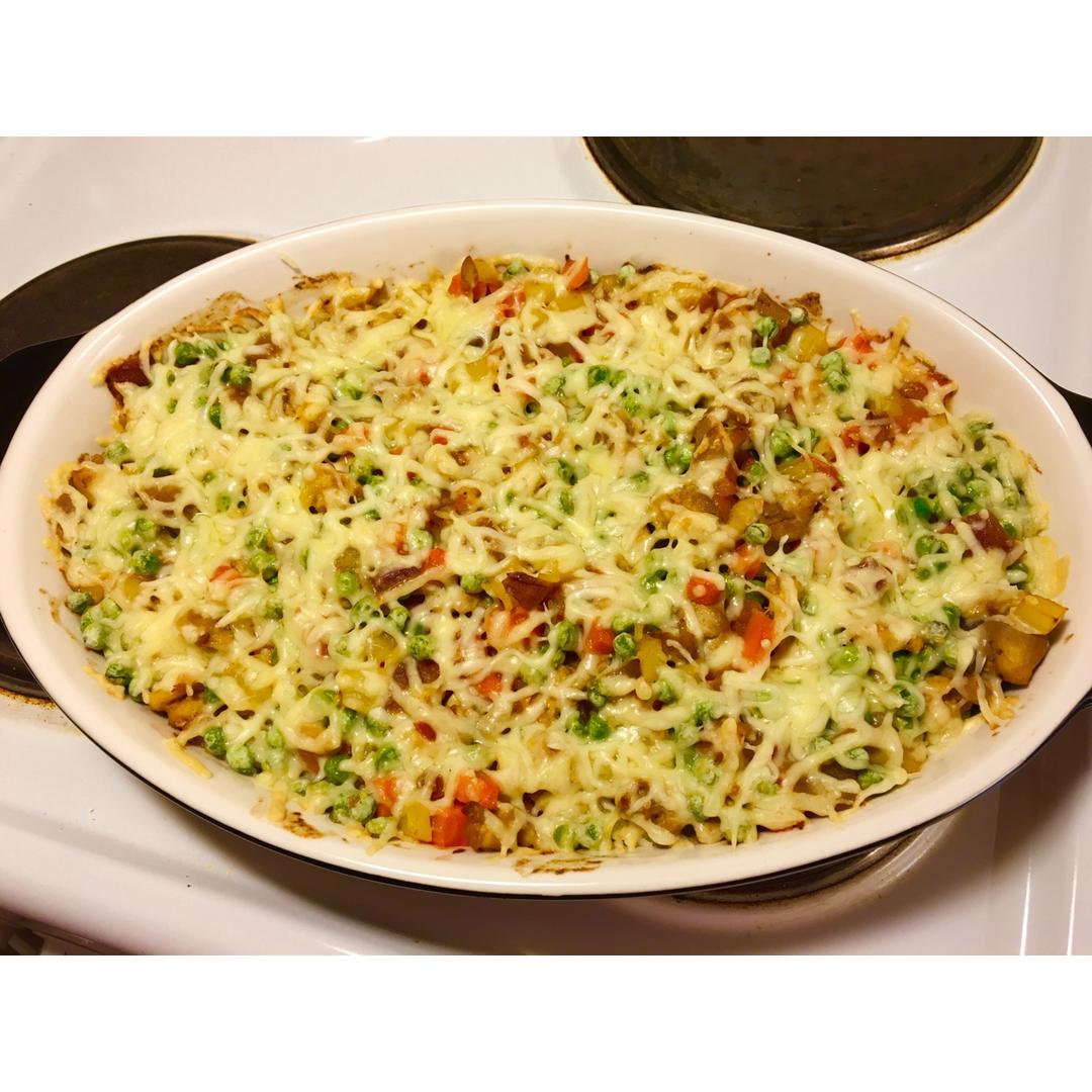 番茄鸡肉浓情焗饭【两人份】