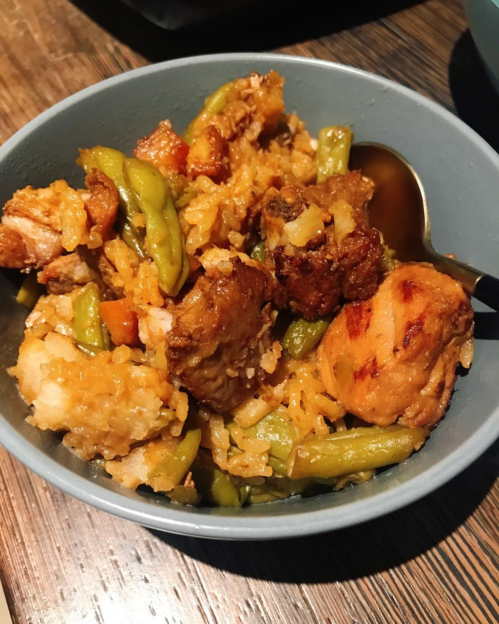 排骨豆角焖饭