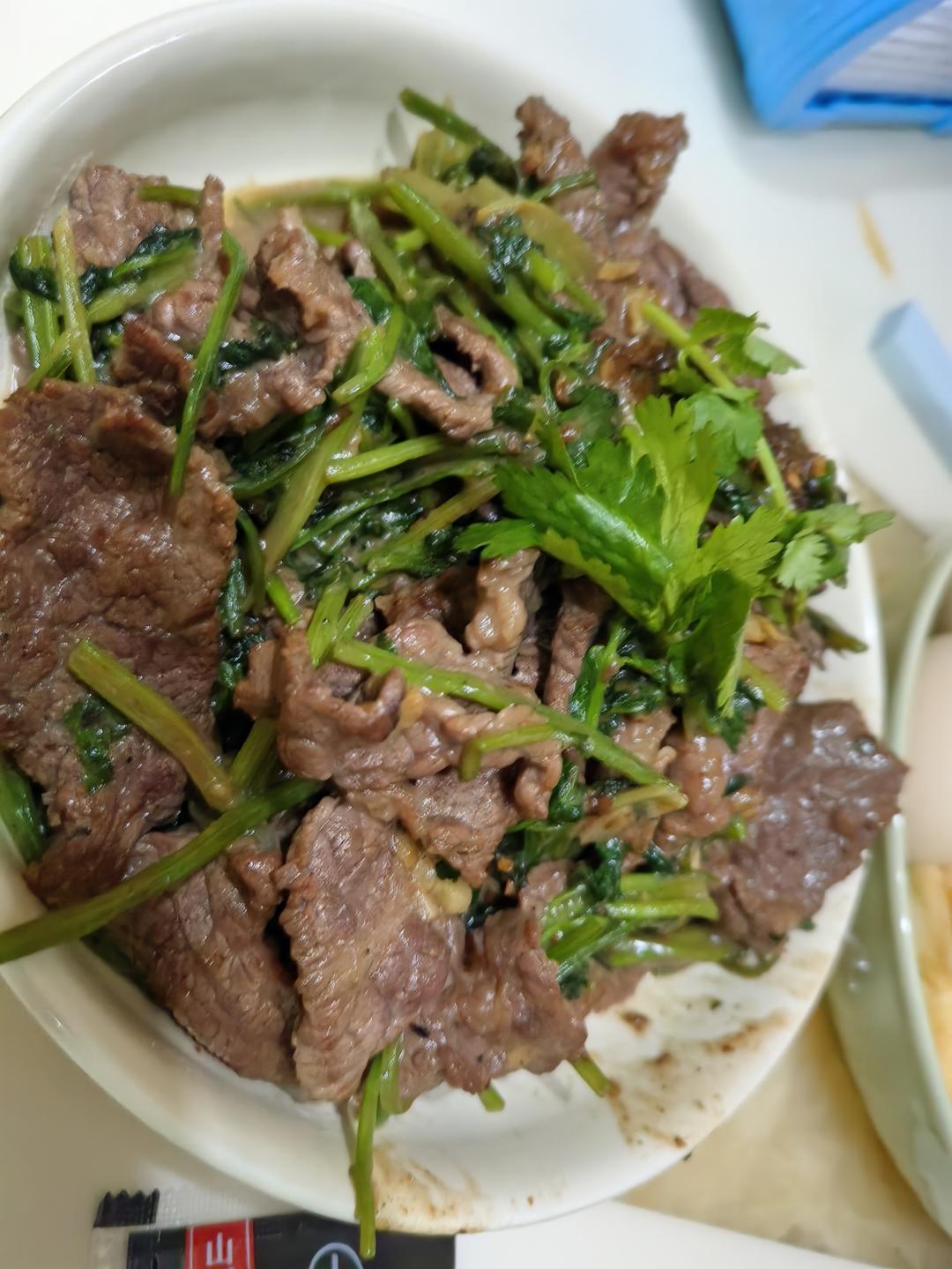 香菜牛肉