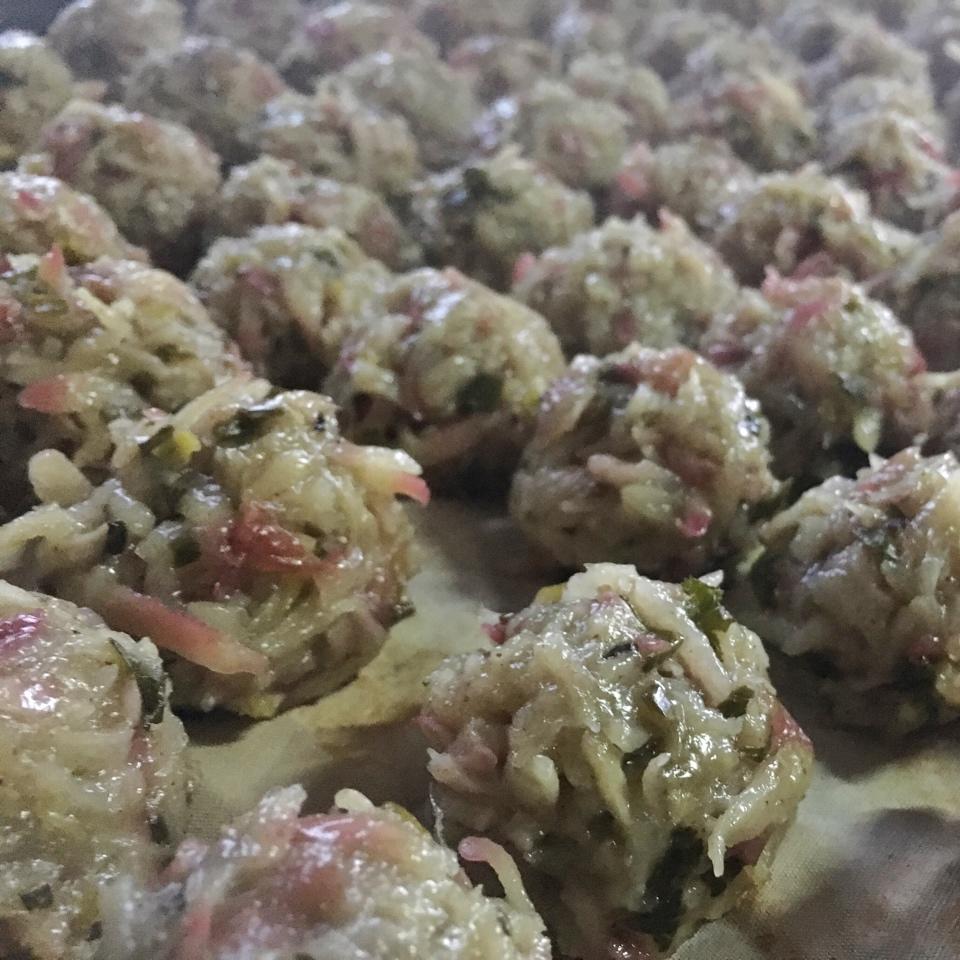 蒸萝卜素丸子