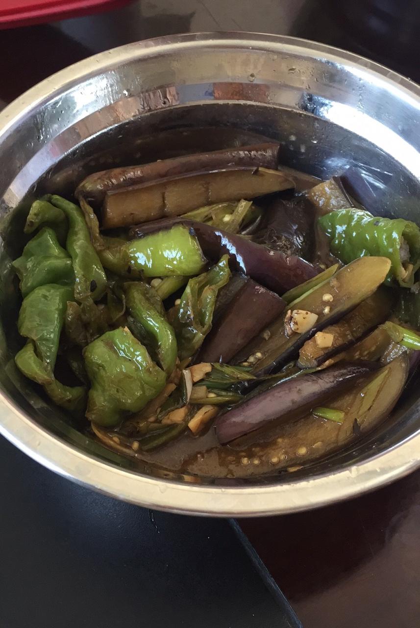 虎皮辣子烧茄子