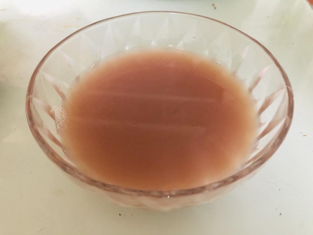 玫瑰花红豆豆浆（改善暗黄肌肤）