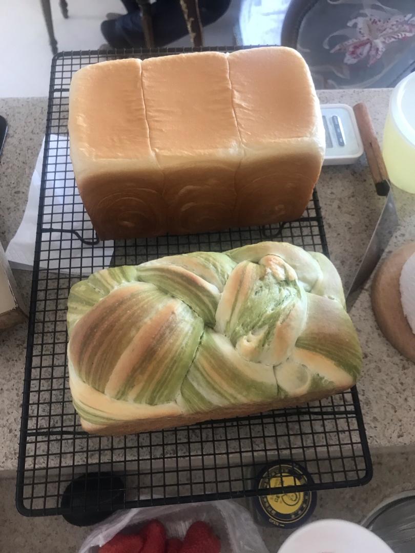 抹茶大理石吐司