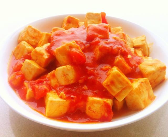番茄炖豆腐的做法