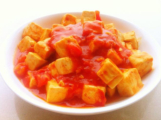 番茄炖豆腐的做法