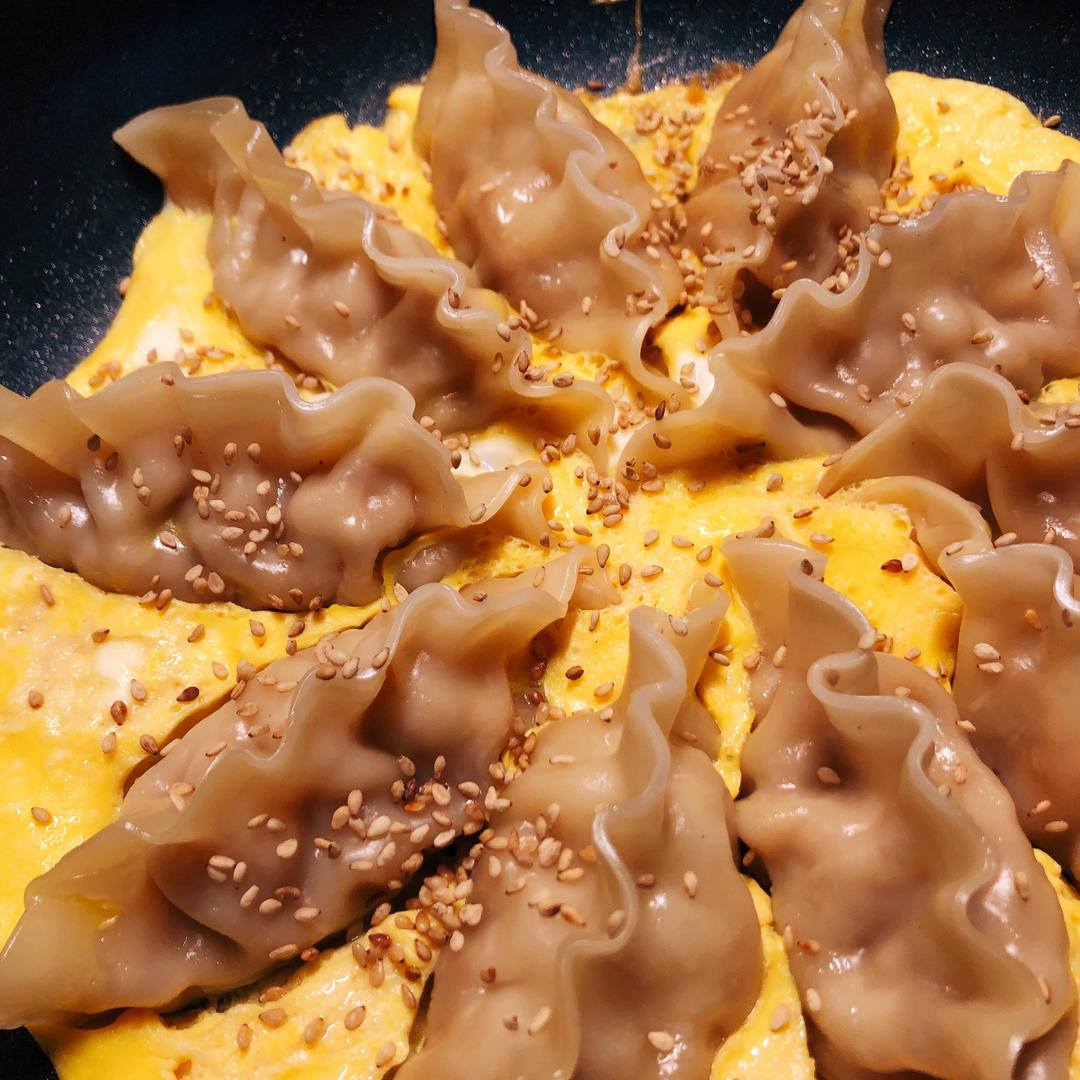 0失败的【抱蛋煎饺】速冻饺子🥟版