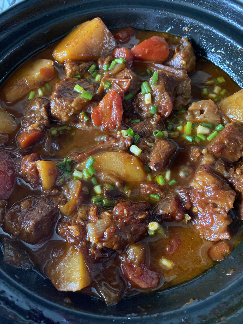 番茄土豆炖牛腩