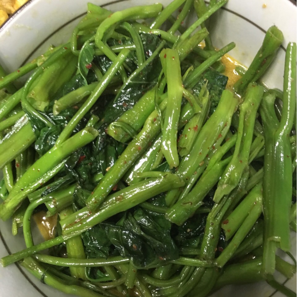 闵之做的腐乳空心菜