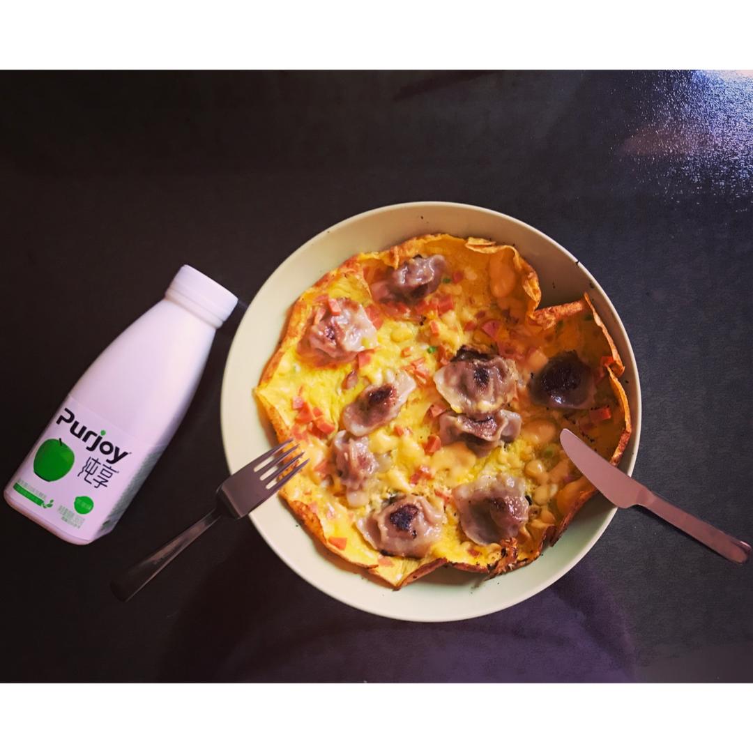 蛋抱煎饺（速冻饺）