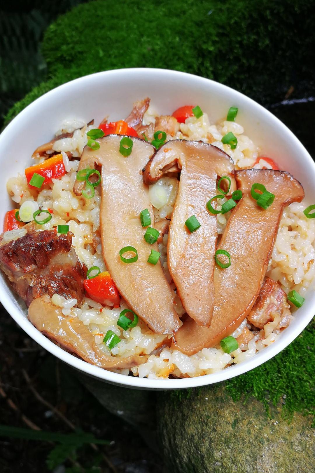 我love我home做的松茸焖饭