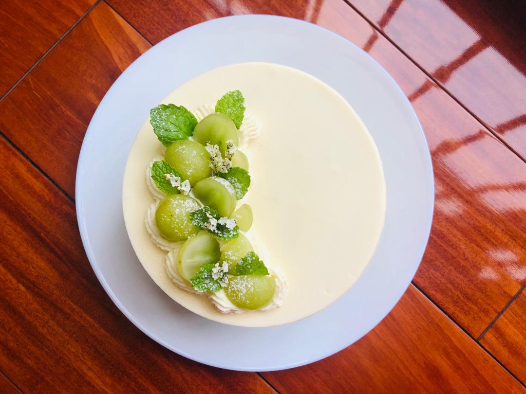 搬运【青提酸奶慕斯蛋糕】—cooking tree