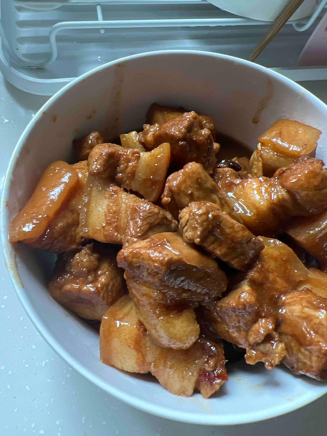 不焯水不放油的家常红烧肉