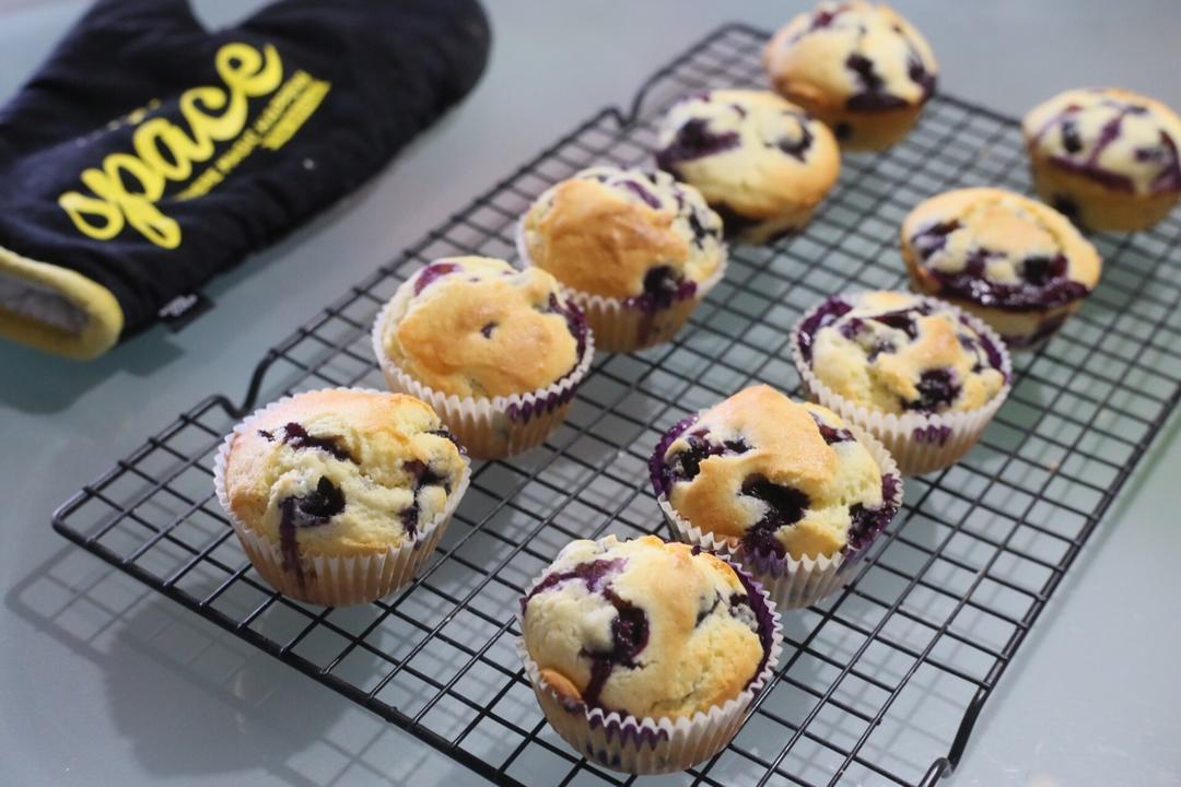 蓝莓玛芬蛋糕 Blueberry Muffin