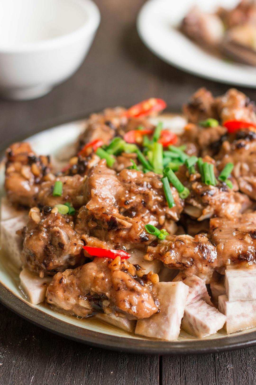 shary包包妈咪做的豆豉蒸排骨