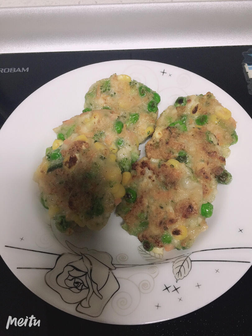 减肥餐低脂鸡胸肉饼