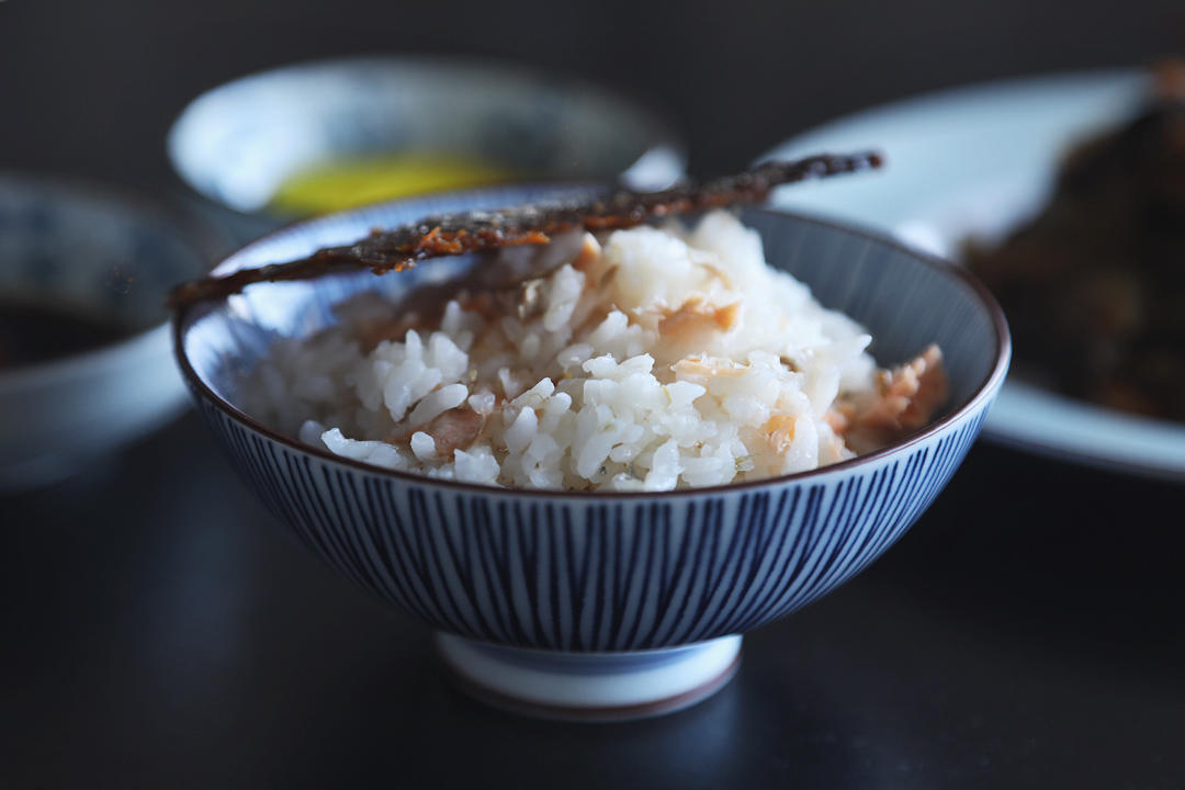 三文鱼炊饭
