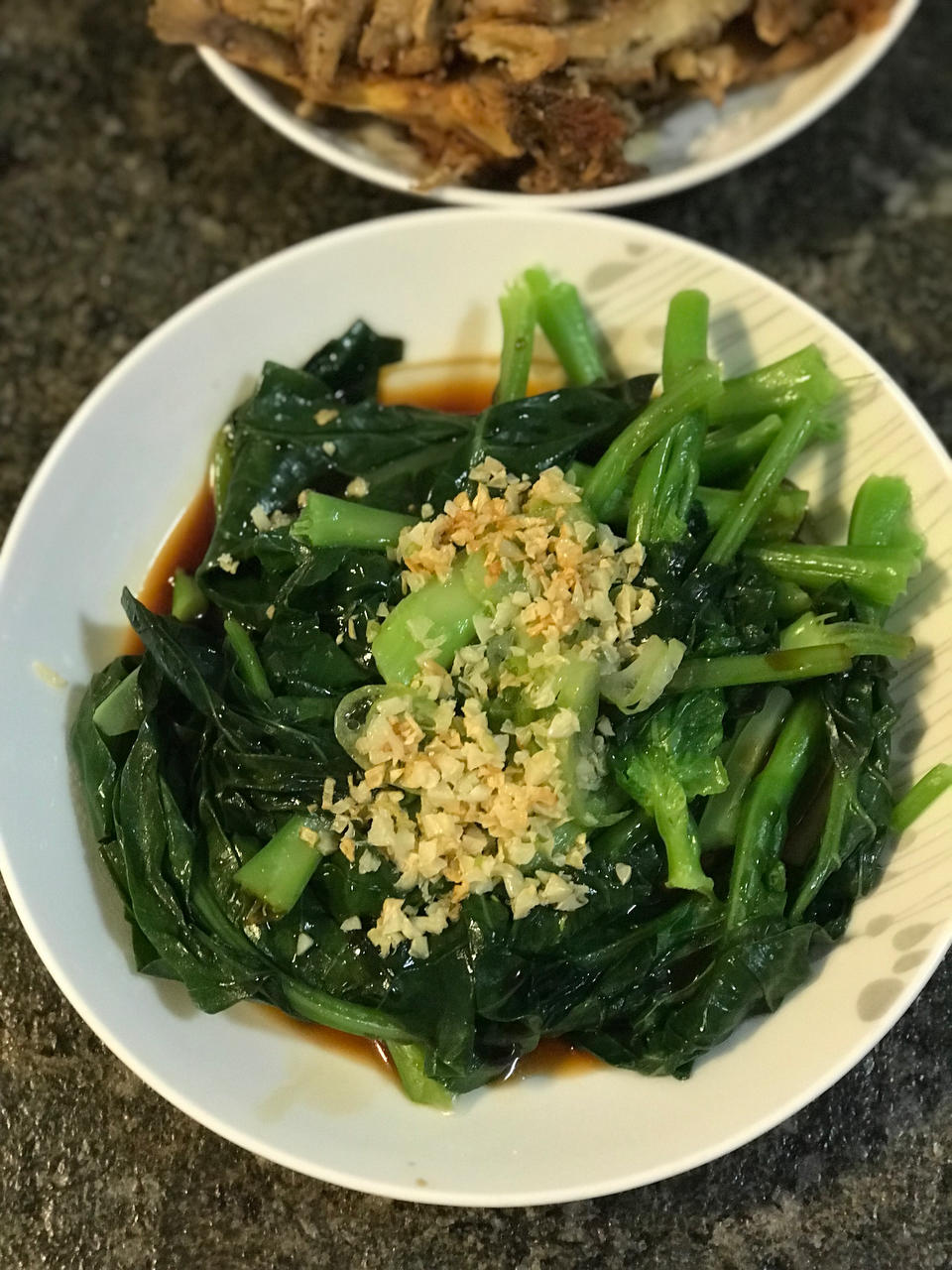 白灼芥蓝