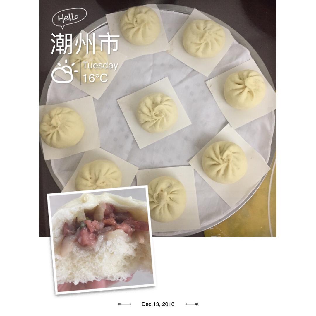 洋葱腐乳猪肉包