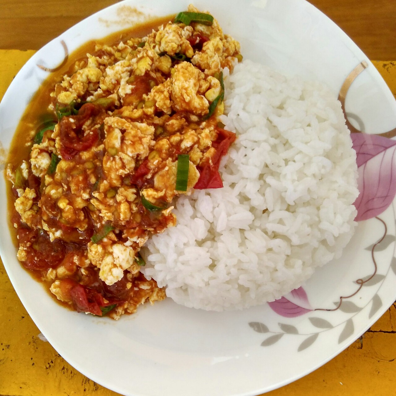 西红柿炒鸡蛋