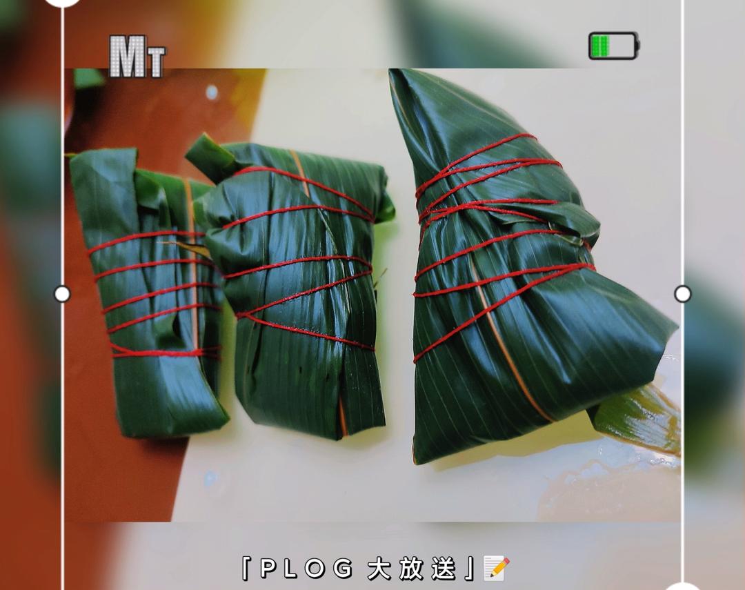 详细步骤包粽子（四角粽）