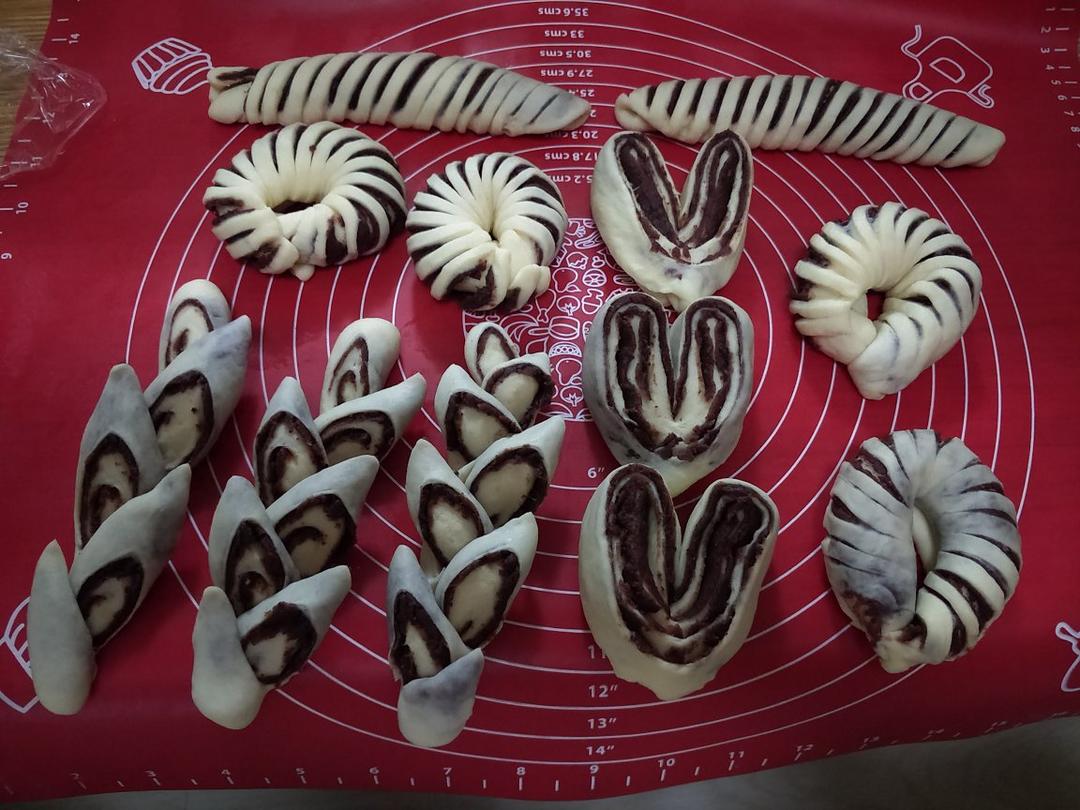 豆沙面包|包含5种整形方法|干货篇