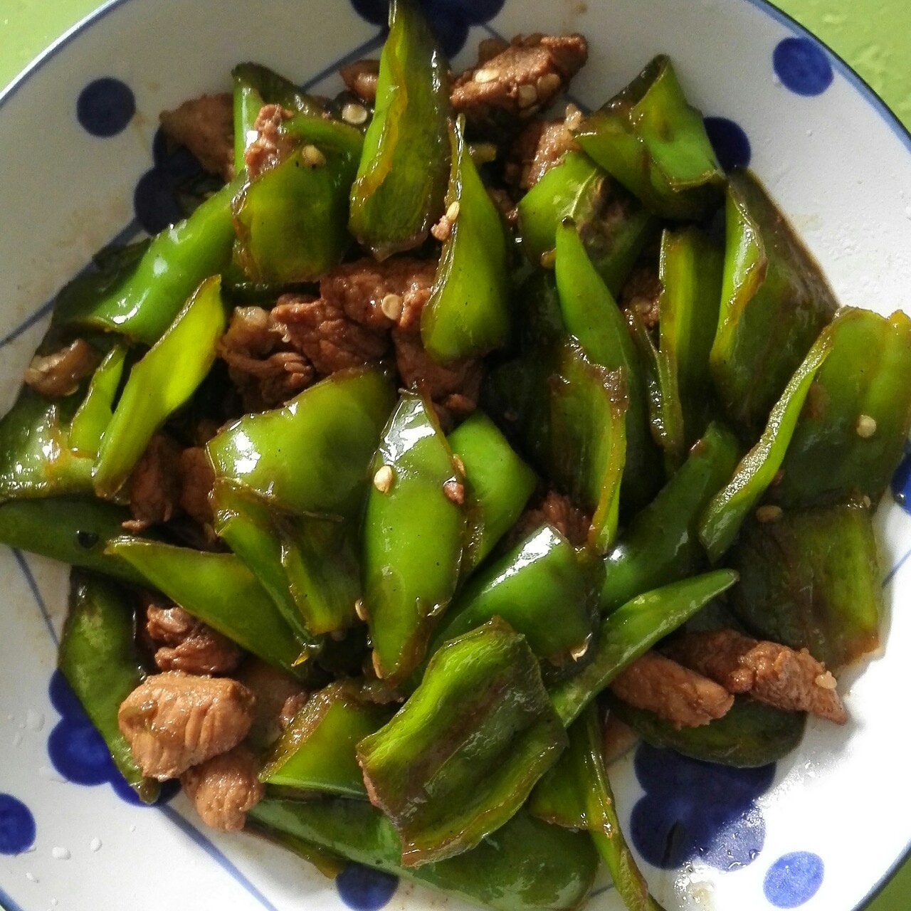 eleven_1oo做的青椒炒肉