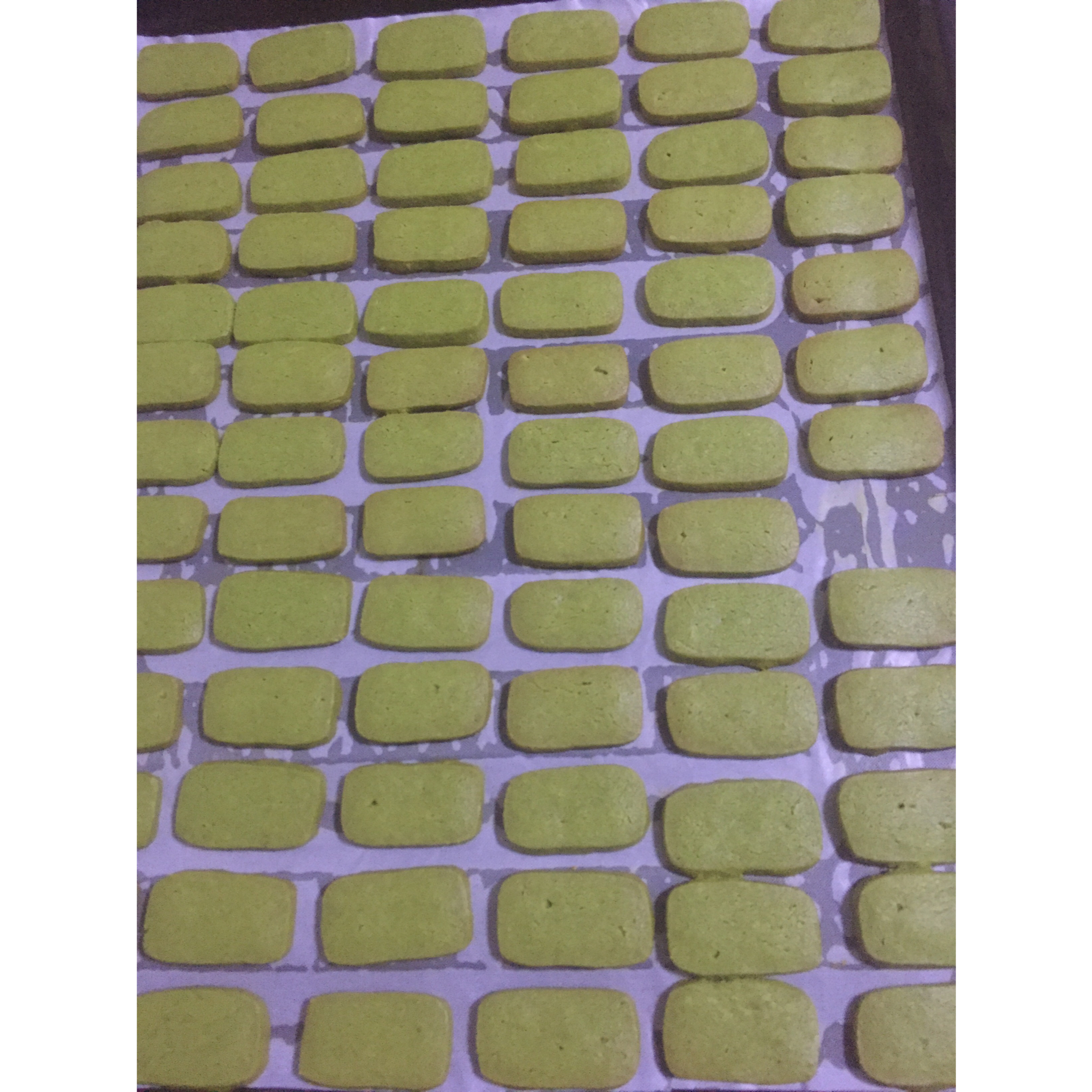 心形抹茶饼干