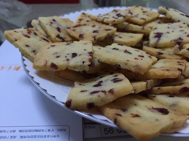 蔓越莓饼干 蔓越莓曲奇