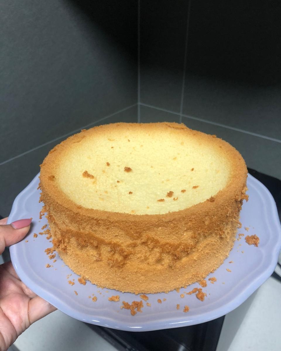 基础戚风蛋糕【承重好、可做奶油蛋糕内胚】