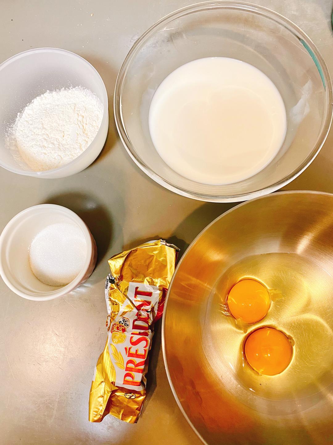 纯奶手撕吐司的做法 步骤1